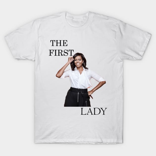 THE FIRST LADY T-Shirt by GenaroW